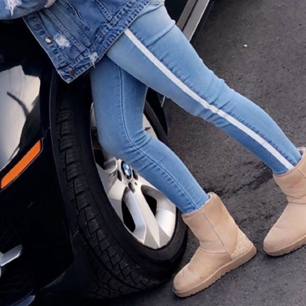 Akira Bling Striped Pants